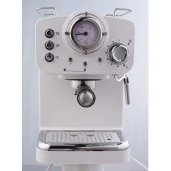 Arielli Μηχανή Espresso 1100W Πίεσης 15bar Λευκή KM-501W