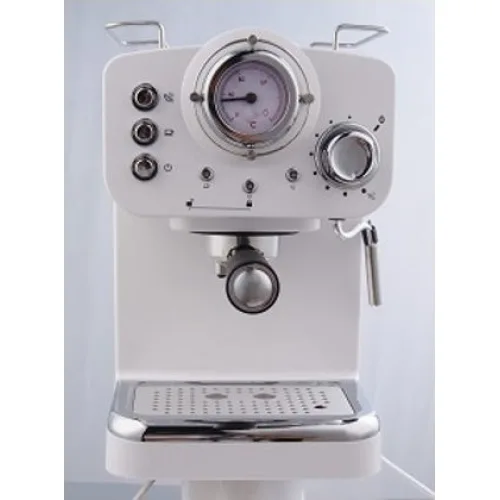 Arielli Μηχανή Espresso 1100W Πίεσης 15bar Λευκή KM-501W