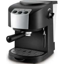 Arielli Μηχανή Espresso 1050W Πίεσης 15bar Μαύρη KM-130BS