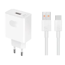 Honor Φορτιστής με Θύρα USB-A 66W SuperCharge Λευκός (HN-110600E00)