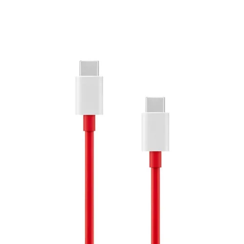 OnePlus Φορτιστής με Θύρα USB-A και Θύρα USB-C και Καλώδιο USB-C - USB-C 120W Power Delivery Λευκός (SuperVooc)