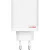 OnePlus Φορτιστής με Θύρα USB-A και Θύρα USB-C και Καλώδιο USB-C - USB-C 120W Power Delivery Λευκός (SuperVooc)