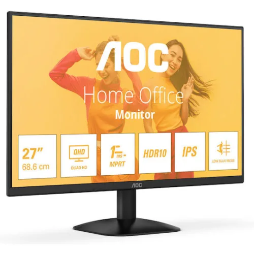 AOC Q27B35E IPS HDR Monitor 27" QHD 2560x1440 με Χρόνο Απόκρισης 4ms GTG
