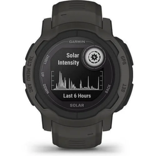 Garmin Instinct 2 Solar 45mm Αδιάβροχο Smartwatch με Παλμογράφο (Graphite)