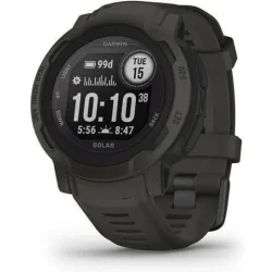 Garmin Instinct 2 Solar 45mm Αδιάβροχο Smartwatch με Παλμογράφο (Graphite)