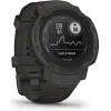 Garmin Instinct 2 Solar 45mm Αδιάβροχο Smartwatch με Παλμογράφο (Graphite)