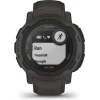 Garmin Instinct 2 Solar 45mm Αδιάβροχο Smartwatch με Παλμογράφο (Graphite)