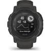 Garmin Instinct 2 Solar 45mm Αδιάβροχο Smartwatch με Παλμογράφο (Graphite)