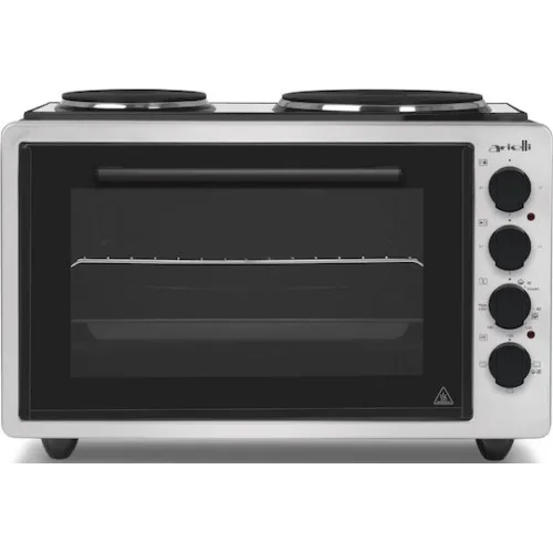 Arielli Ηλεκτρικό Φουρνάκι 42lt με 2 Εστίες