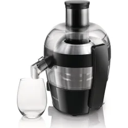 Philips Αποχυμωτής 500W Inox Μαύρος