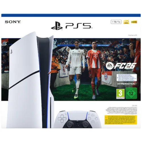 Sony PlayStation 5 Slim 1TB FC 26 (Voucher) (Official Bundle)