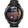 Garmin Forerunner 965 Titanium 47mm Αδιάβροχο Smartwatch με Παλμογράφο (Black/Powder Grey)