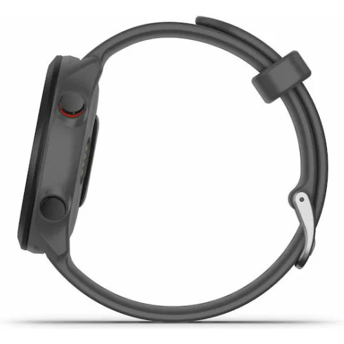 Garmin Forerunner 55 42mm Αδιάβροχο Smartwatch με Παλμογράφο (Monterra Grey)