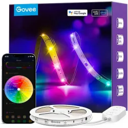 Govee Smart Ταινία LED Wi-Fi 24V RGB Φως 5m με Τροφοδοτικό