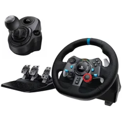 Logitech G29 SE Driving Force + Shifter Τιμονιέρα με Μοχλό Ταχυτήτων και Πετάλια για PC / PS3 / PS4 / PS5 με 900° Περιστροφής