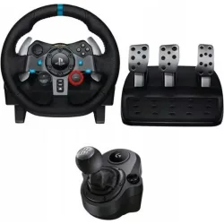 Logitech G29 SE Driving Force + Shifter Τιμονιέρα με Μοχλό Ταχυτήτων και Πετάλια για PC / PS3 / PS4 / PS5 με 900° Περιστροφής
