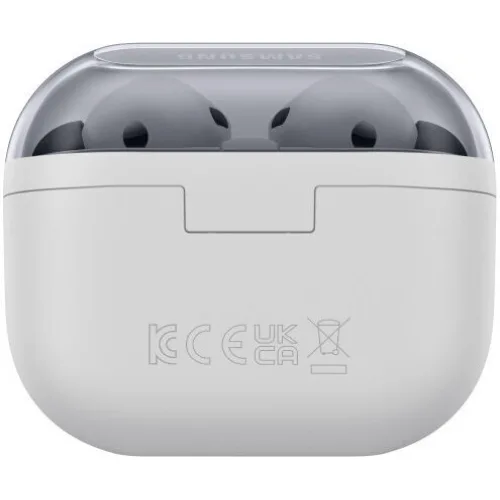 Samsung Galaxy Buds3 FE Bluetooth Handsfree Ακουστικά με Αντοχή στον Ιδρώτα και Θήκη Φόρτισης Γκρι