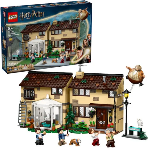 LEGO Harry Potter Privet Drive: Aunt Marge's Visit για 8+ Ετών 639τμχ