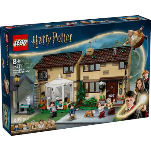 LEGO Harry Potter Privet Drive: Aunt Marge's Visit για 8+ Ετών 639τμχ