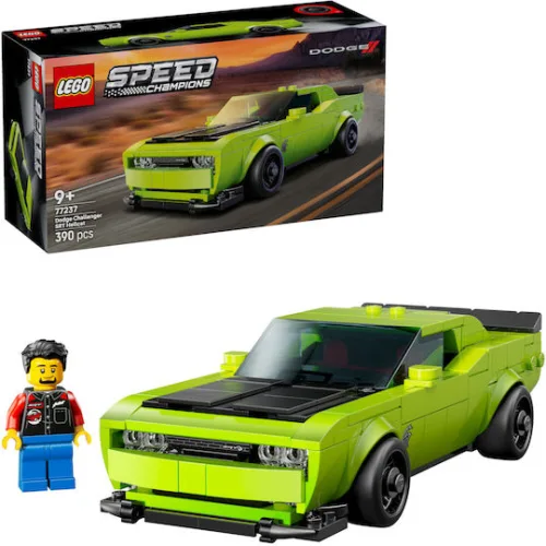 LEGO Speed Champions Dodge Challenger SRT για 9+ Ετών 390τμχ