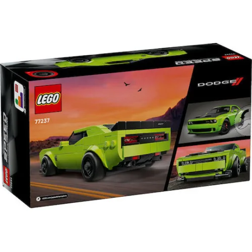 LEGO Speed Champions Dodge Challenger SRT για 9+ Ετών 390τμχ