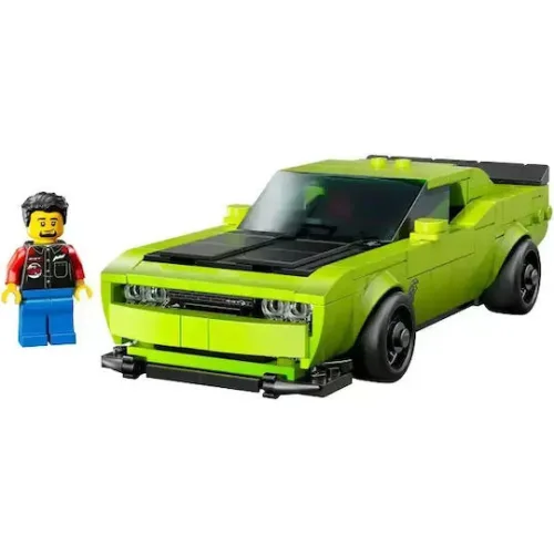 LEGO Speed Champions Dodge Challenger SRT για 9+ Ετών 390τμχ