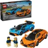 LEGO Speed Champions Lamborghini Revuelto & Huracán STO για 10+ Ετών 607τμχ