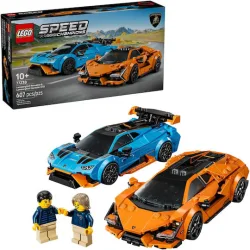 LEGO Speed Champions Lamborghini Revuelto & Huracán STO για 10+ Ετών 607τμχ