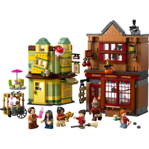 LEGO Harry Potter Quality Quidditch Supplies & Ice Cream Parlour για 8+ Ετών 795τμχ