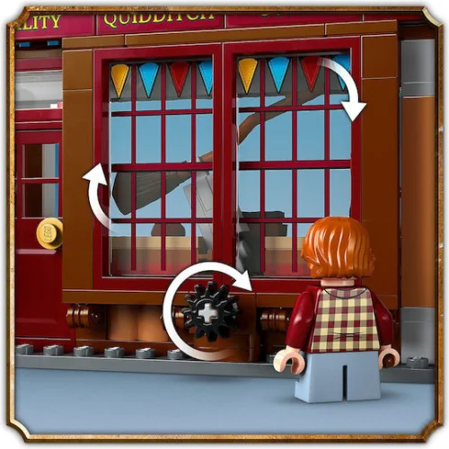 LEGO Harry Potter Quality Quidditch Supplies & Ice Cream Parlour για 8+ Ετών 795τμχ