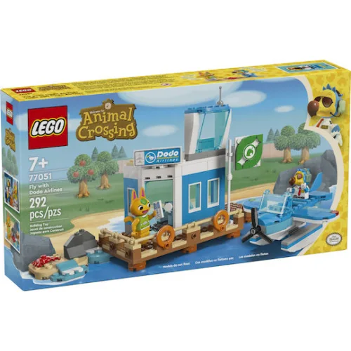 LEGO Animal Crossing Animal Crossing - Fly with Dodo Airlines για 7+ Ετών 292τμχ