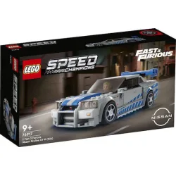LEGO Speed Champions 2 Fast 2 Furious Nissan Skyline GT-R (R34) για 9+ Ετών