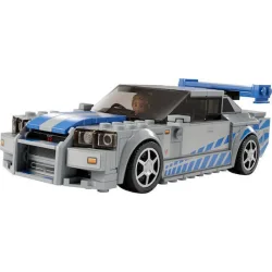 LEGO Speed Champions 2 Fast 2 Furious Nissan Skyline GT-R (R34) για 9+ Ετών