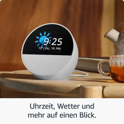 Amazon Echo Spot (2024) Smart Hub Wi-Fi / Bluetooth Συμβατό με Alexa