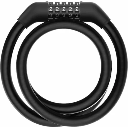 Xiaomi Electric Scooter Cable Lock Αξεσουάρ για Ηλεκτρικό Scooter Κλειδαριά Κουλούρα με Συνδυασμό Xiaomi σε Μαύρο Χρώμα BHR6751GL
