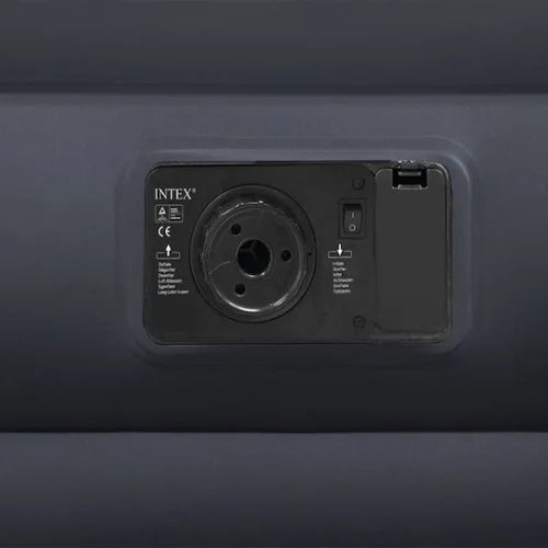 Intex Φουσκωτό Στρώμα Ύπνου με Ενσωματωμένη Ηλεκτρική Αντλία Pillow Rest Raised 203x152x42εκ.