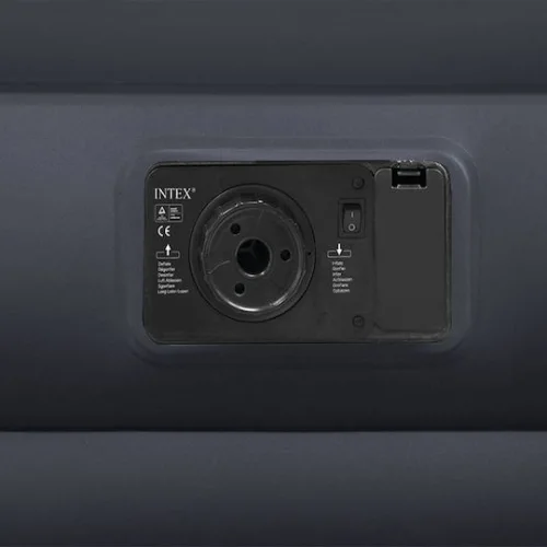 Intex Φουσκωτό Στρώμα Ύπνου με Ενσωματωμένη Ηλεκτρική Αντλία Pillow Rest Raised 203x152x42εκ.