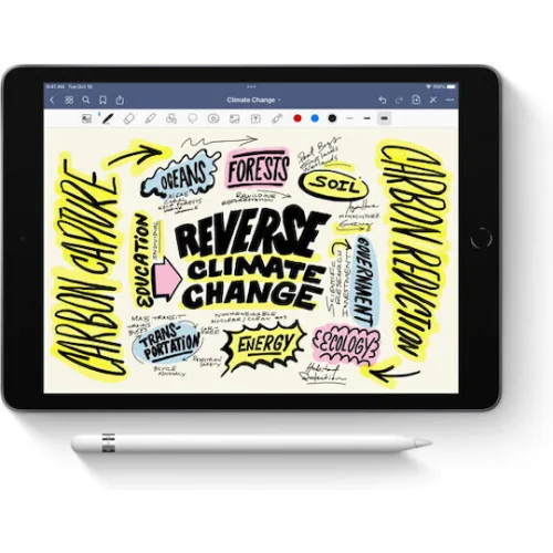 Apple Pencil (1st Generation) & USB-C Adapter Ψηφιακή Γραφίδα Αφής με Palm Rejection για iPad σε Λευκό χρώμα MYQW3ZM/A