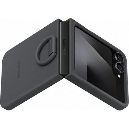 Samsung Book Σιλικόνης Μαύρο (Galaxy Z Flip7 FE)