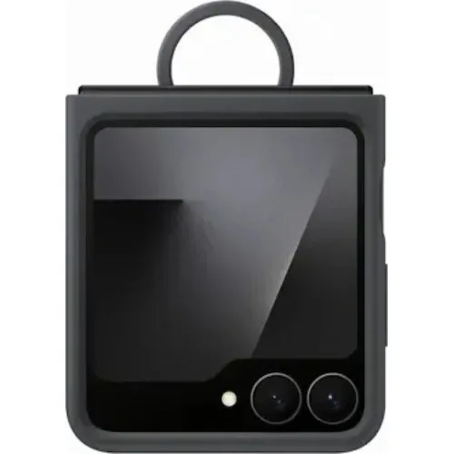 Samsung Book Σιλικόνης Μαύρο (Galaxy Z Flip7 FE)