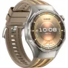 Huawei Watch GT 6 Pro Titanium 46mm Αδιάβροχο με Παλμογράφο (Brown Woven)