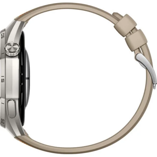 Huawei Watch GT 6 Pro Titanium 46mm Αδιάβροχο με Παλμογράφο (Brown Woven)