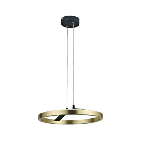 Powertech Ρυθμιζόμενο Κρεμαστό Φωτιστικό Χρυσό LED με Φυσικό Λευκό Φως 38x38x120εκ.