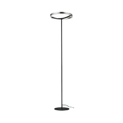 Powertech Φωτιστικό Δαπέδου Υ157xΜ38εκ. Ασημί