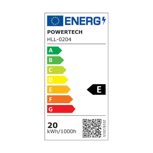 Powertech Φωτιστικό Δαπέδου Υ157xΜ38εκ. Ασημί