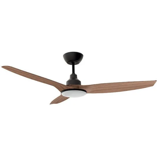 Life Apeliotes Ανεμιστήρας Οροφής 132cm με Φως και Τηλεχειριστήριο Nature