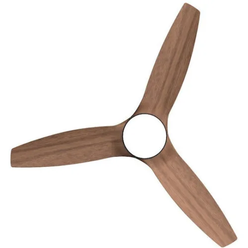 Life Apeliotes Ανεμιστήρας Οροφής 132cm με Φως και Τηλεχειριστήριο Nature