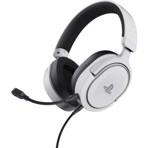 Trust GXT 498 Forta Over Ear Gaming Headset με σύνδεση 3.5mm Λευκό