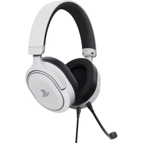 Trust GXT 498 Forta Over Ear Gaming Headset με σύνδεση 3.5mm Λευκό
