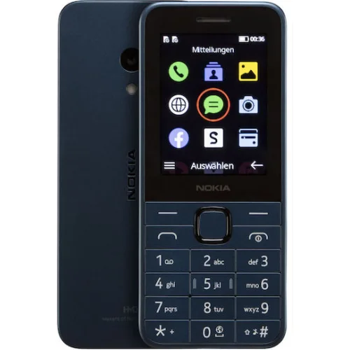 Nokia 225 4G (2024) Dual SIM Κινητό με Κουμπιά Dark Blue